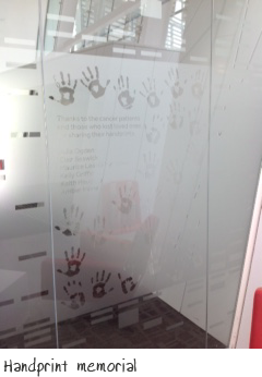 Handprint memorial