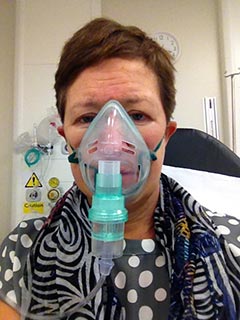 Jo with mask