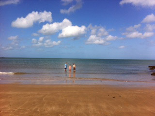 paddling in Devon