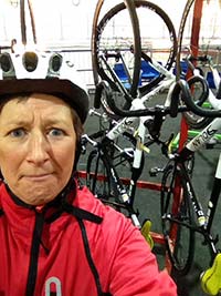 Jo at Velodrome