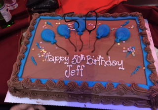 Curry night & Jeffs 50th